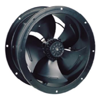 AC Axial fan 200mm with mounting ring